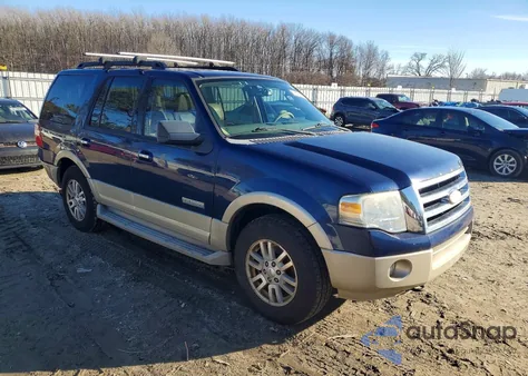 2008 Ford Expedition Eddie Bauer from USA, damaged, VIN 1FMFU18518LA80094